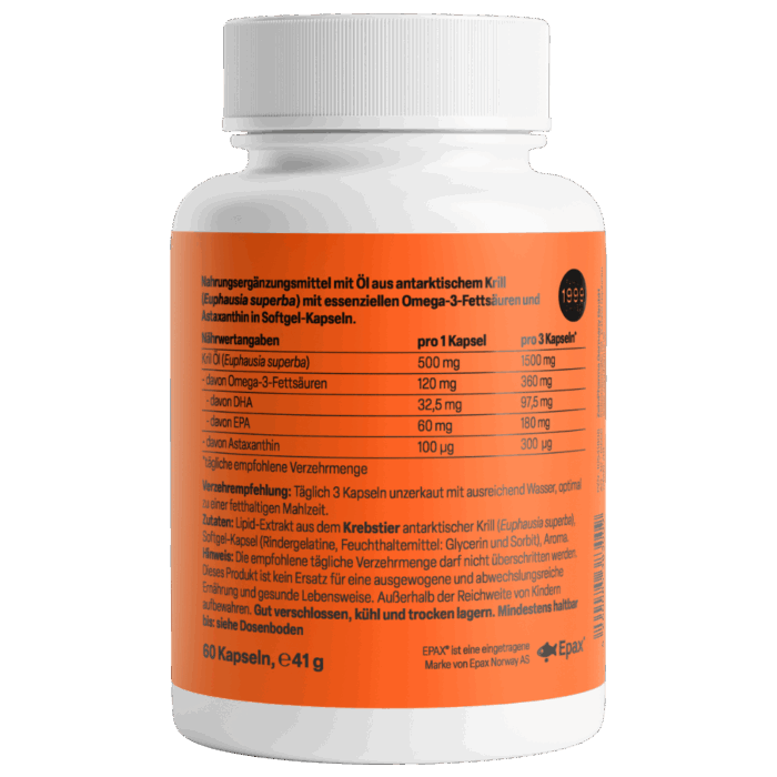 Óleo de Krill Antarctic 500mg (60 cápsulas) - Image 2
