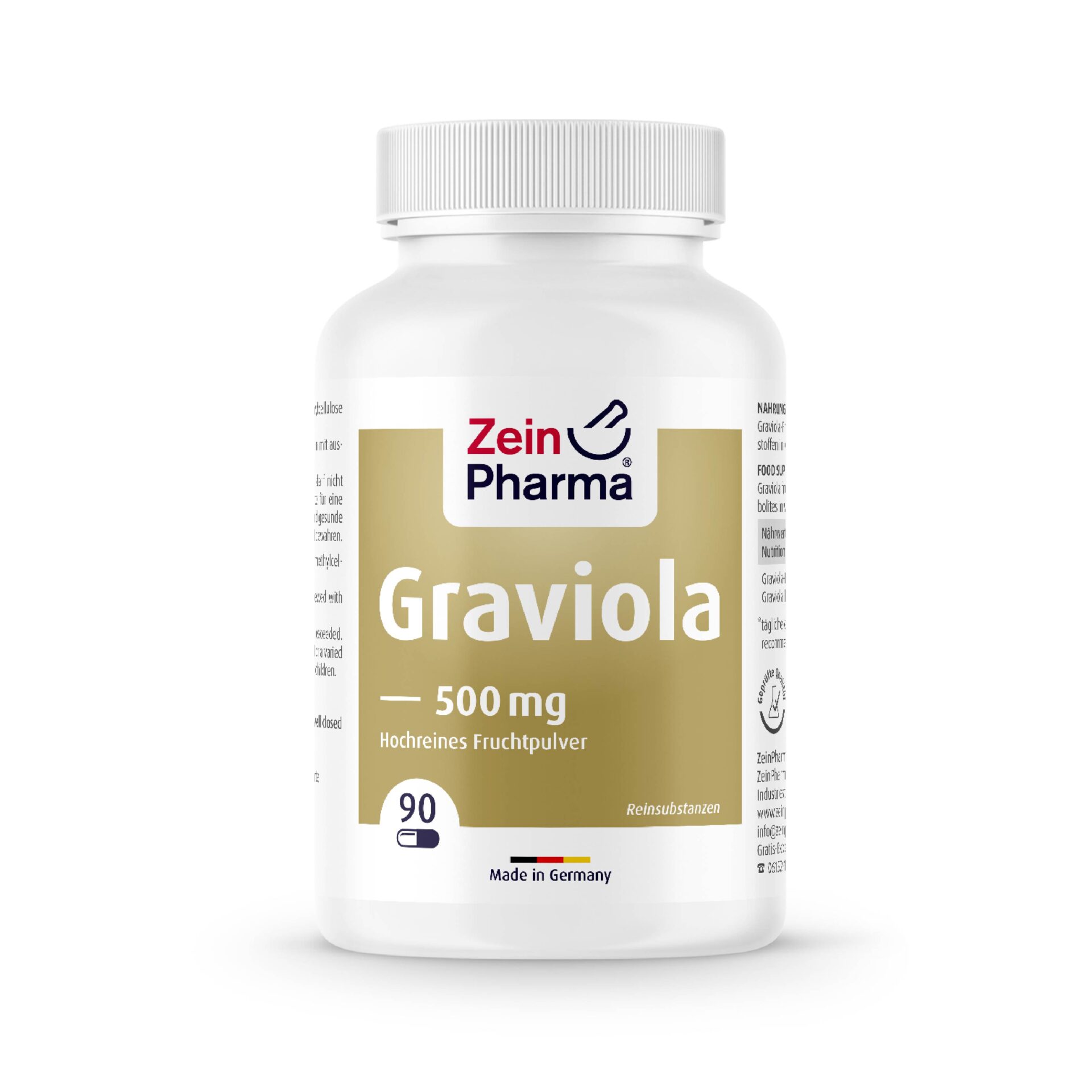 ZeinPharma Myo-Inositol 500mg, 60 veg. capsules
