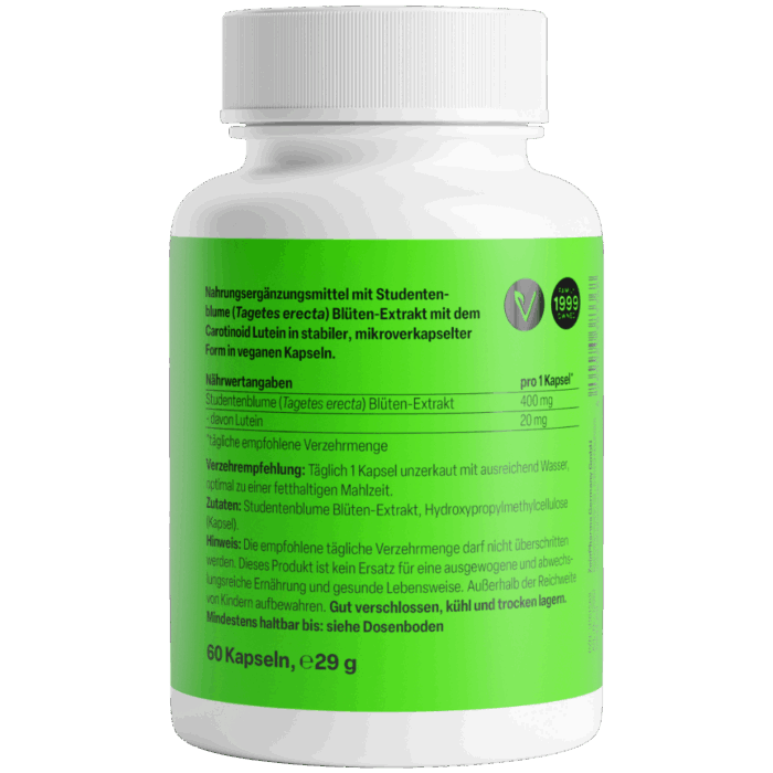 Luteína 20mg (60 cápsulas) - Image 2