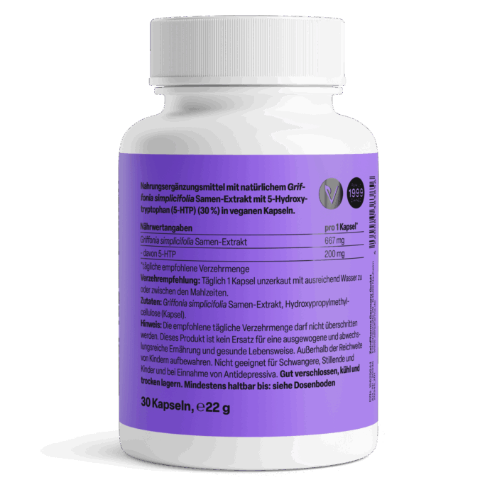 Griffonia 5-HTP 200mg (120 cápsulas) - Image 2