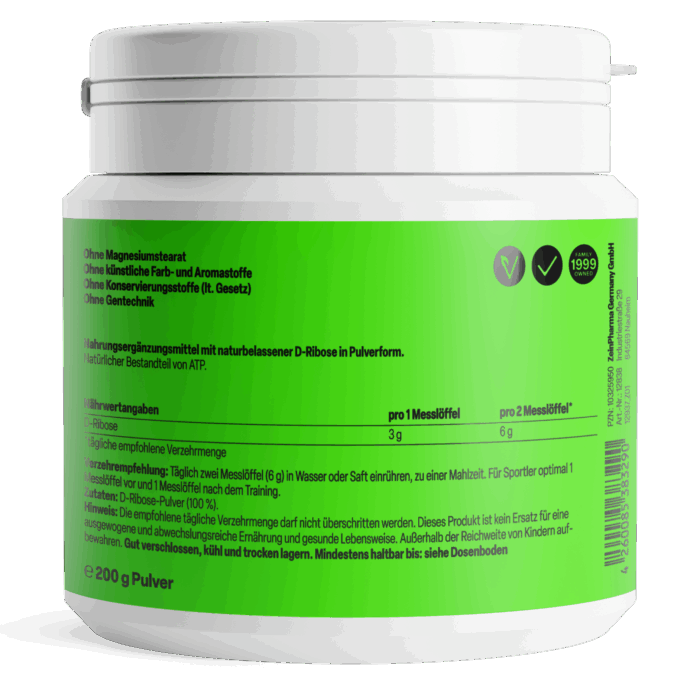 D-Ribose Pó 200g - Image 2
