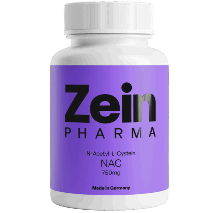 NAC (N-acetil L-Cisteína) 750mg (120 cápsulas)