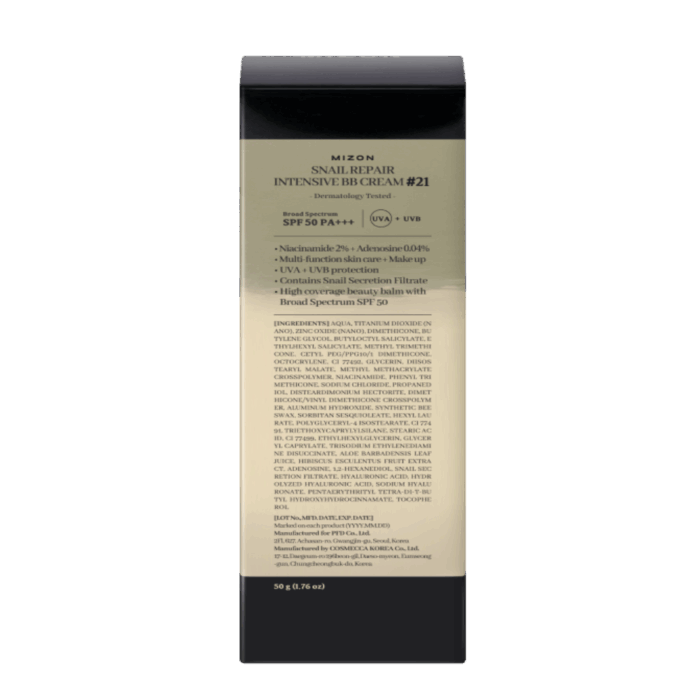 Snail Repair Intensive BB Cream SPF50 PA+++ #21 (50ml) - Image 4